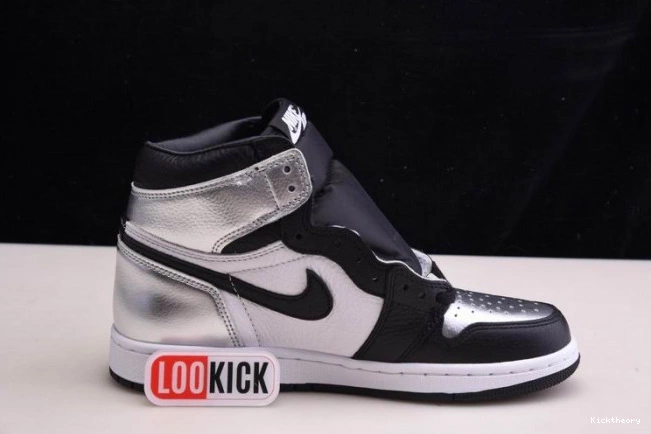 Kick Theory SILVER 1 WMNS HIGH CD0461-001 TOE JORDAN AIR OG 0803